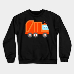 Truck of Garbage Collection Trash Vehicle Baby Toddler Kids Crewneck Sweatshirt